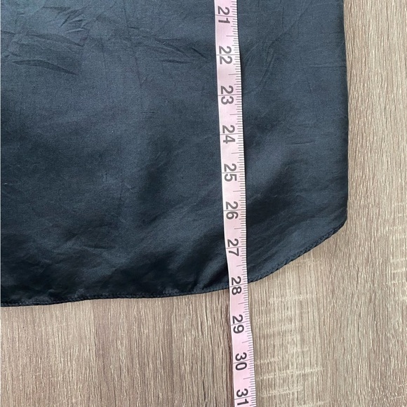 Vintage Pinky & Dianne 100% Silk Long Sleeve Tunic Top XS - Picture 9 of 9